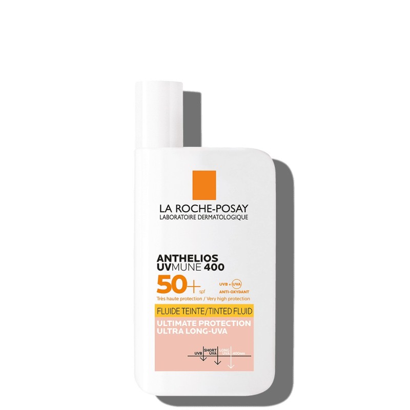 L.R.P ANTHELIOS UVMUNE 400 FLUIDO INVISIBLE FPS 50+ CON COLOR