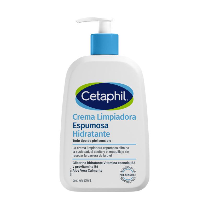 CETAPHIL CREMA LIMPIADORA ESPUMOSA HIDRATANTE