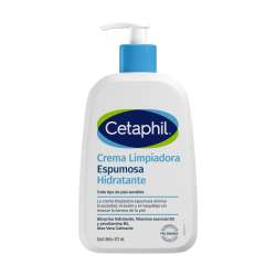 CETAPHIL CREMA LIMPIADORA ESPUMOSA HIDRATANTE