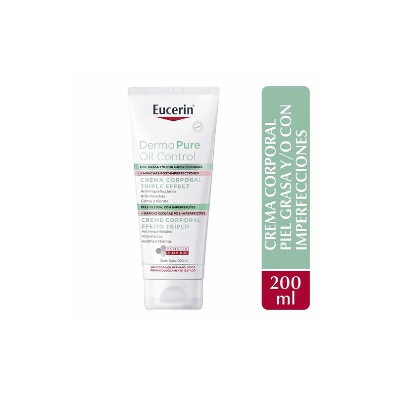 EUCERIN DERMOPURE TRIPLE EFFECT CREMA CORPORAL