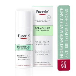 EUCERIN DERMOPURE FLUIDO FACIAL HIDRATANTE MATIFICANTE