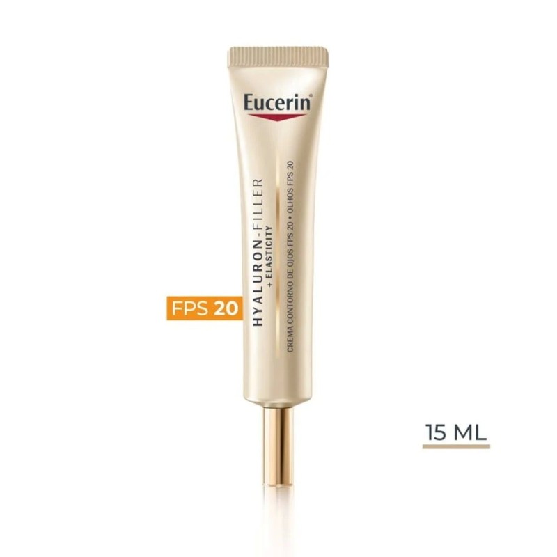 EUCERIN HYALURON FILLER+ ELASTICITY CONTORNO OJOS FPS20