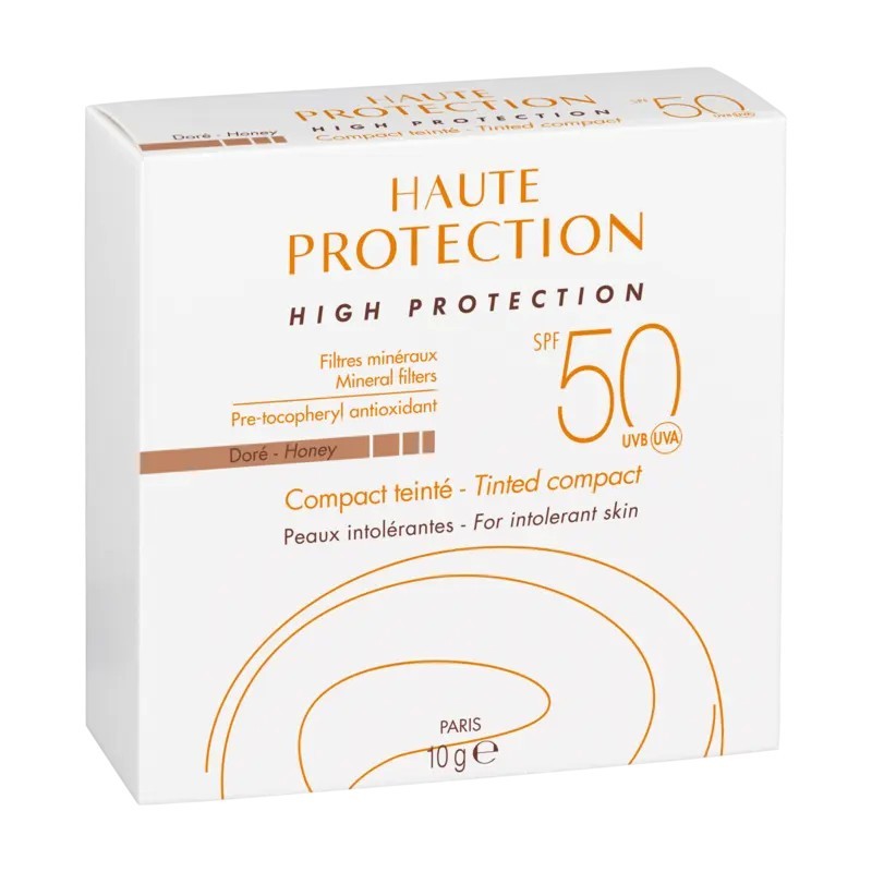 AVENE COMPACTO MINERAL DORADO FPS50+