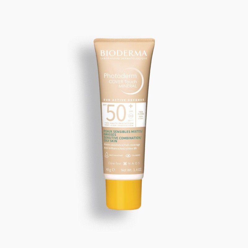 BIODERMA PHOTODERM COVER TOUCH MINERAL MUY CLARO SPF50+