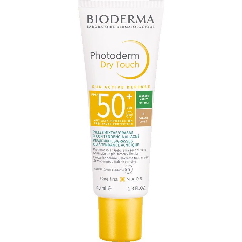 BIODERMA PHOTODERM DRY TOUCH DORADO SPF50+