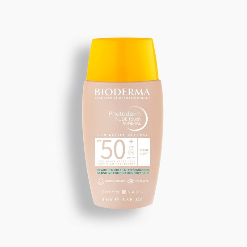 BIODERMA PHOTODERM NUDE TOUCH MINERAL CLARO SPF50+