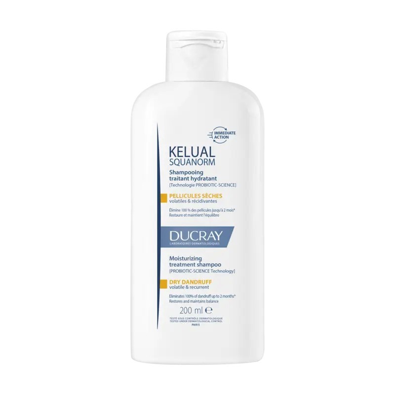 DUCRAY SQUANORM SHAMPOO HIDRATANTE CASPA SECA