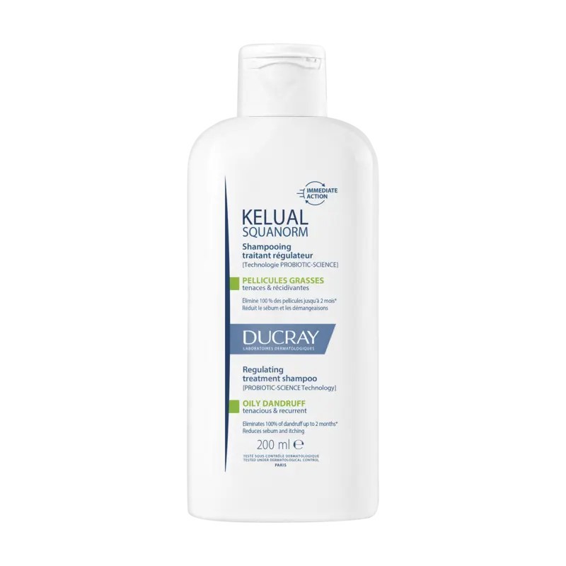 DUCRAY SQUANORM SHAMPOO REGULADOR CASPA GRASA