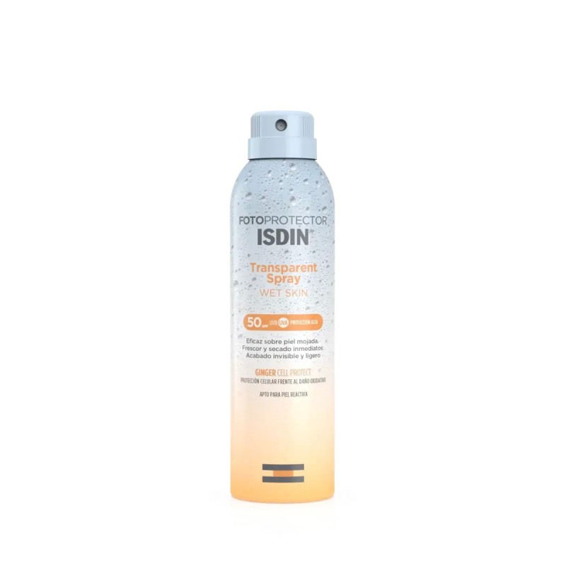 ISDIN TRANSPARENT SPRAY WET SKIN SPF50